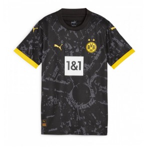 Borussia Dortmund kläder Kvinnor 2023-24 Bortatröja Kortärmad